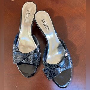 Franco Sarto Black Heels